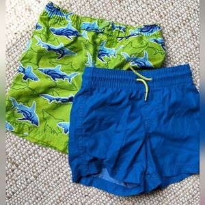 Old Navy Little boys swim trunk pair, XS(5)
